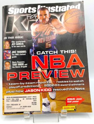 SI 2002-November Jason Richardson (Rookie) Sports Illustrated (1)