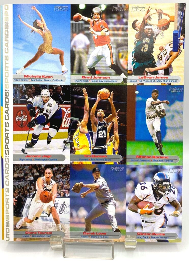 SI 2003-May Lebron James (5-Rookies) Sports Illustrated (2)