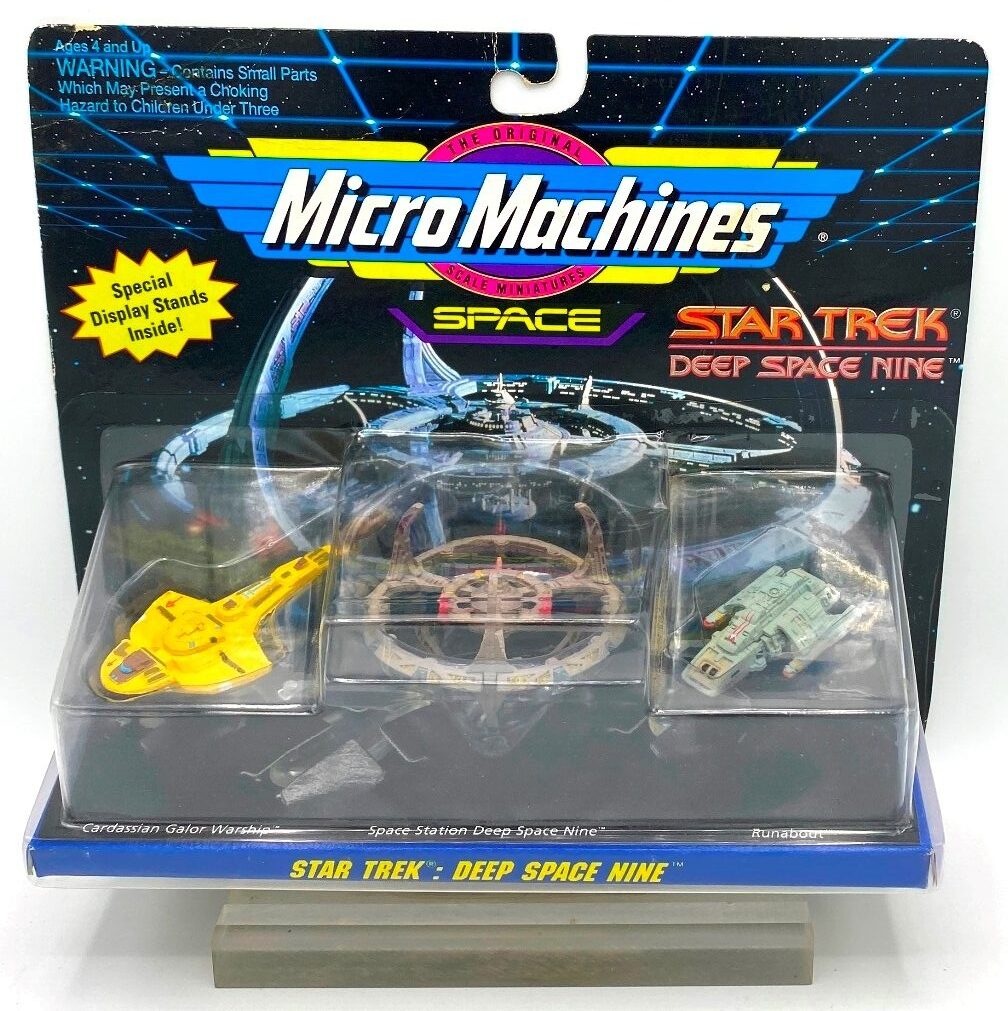 1993 Star Trek Galoob Micro Machines Limited Edition Collector's Set of 9 Boxed 