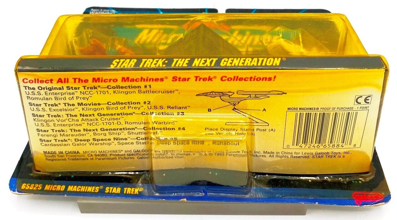 Star Trek Micro Machines The Next Generation (3-Pack The Original