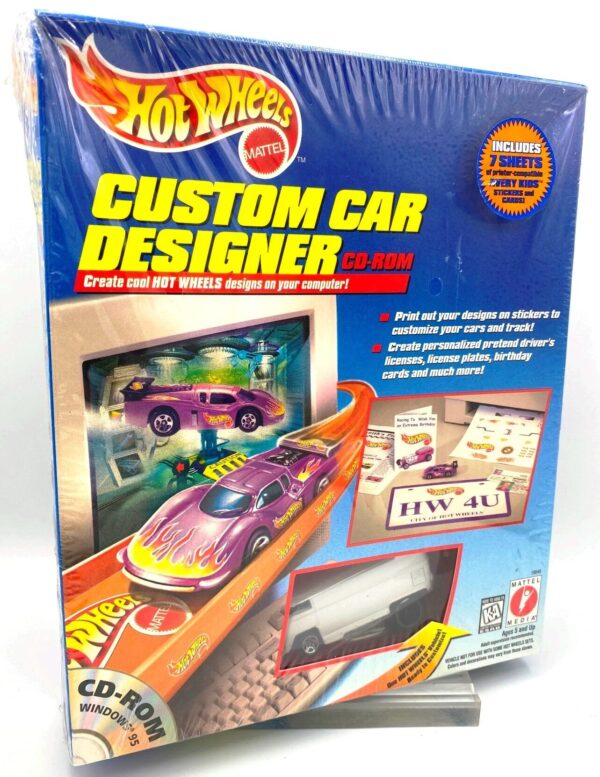 1997 Hot Wheels Custom Car Designer (VW Bus-CD-Rom & Paper) (3)
