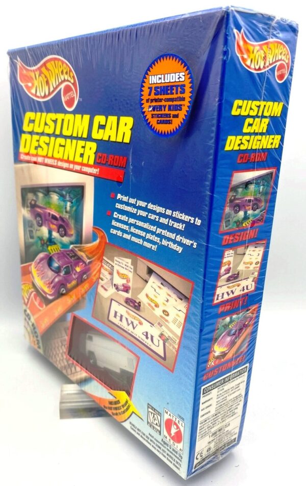 1997 Hot Wheels Custom Car Designer (VW Bus-CD-Rom & Paper) (6)