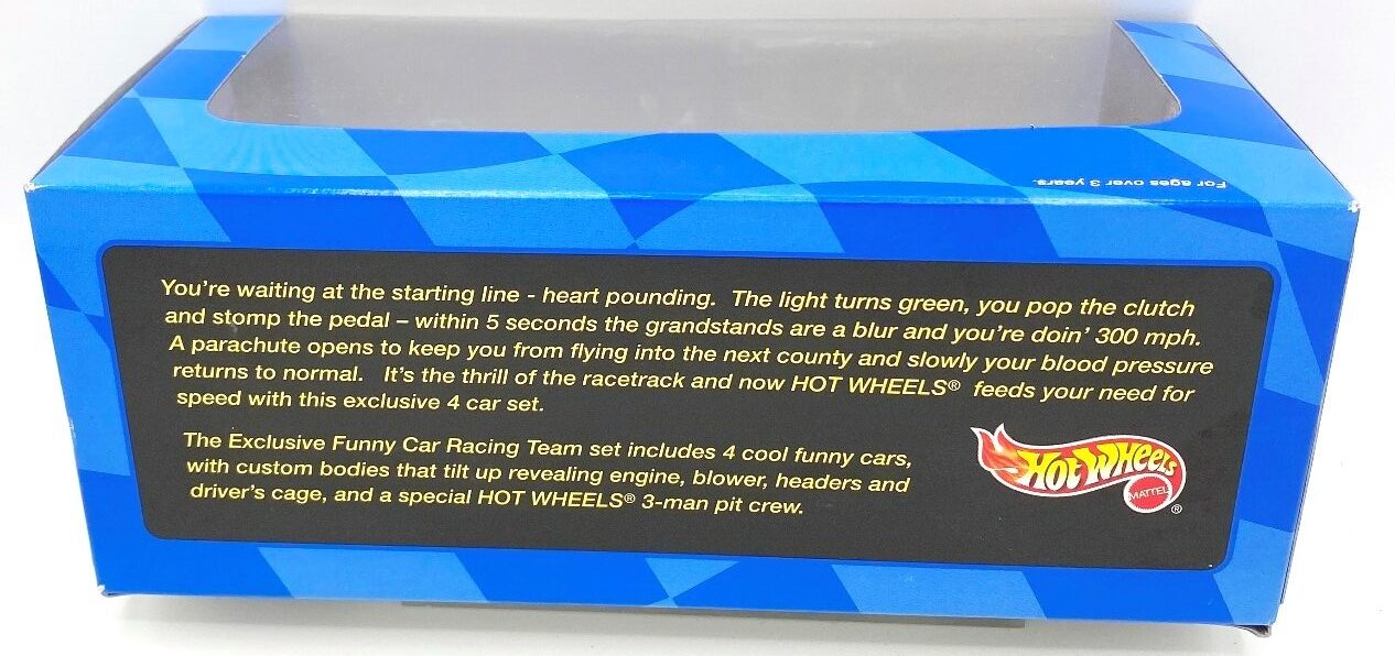 1997 Hot Wheels Exclusive Funny Car Racing Team (4 Car Set) (6)