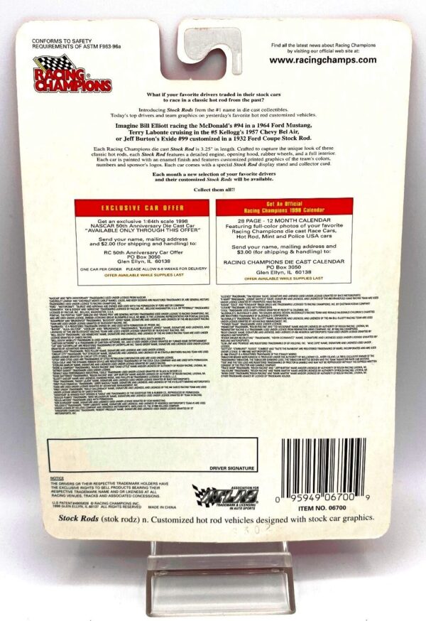 1998 Nascar Stock Rods 50th Ann ('34 Ford Coupe) (6)