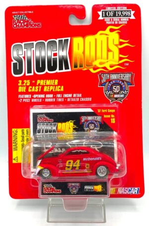 1998 Nascar Stock Rods 50th Ann ('37 Ford Coupe) RED (3)