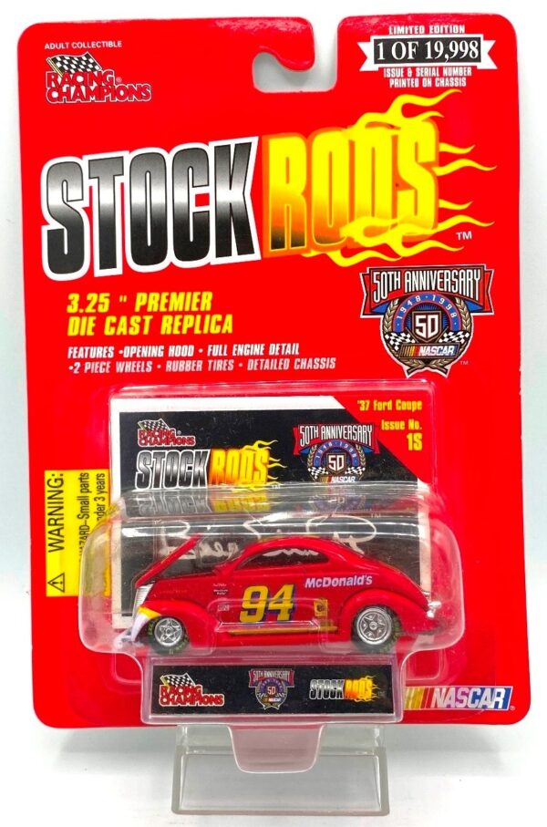 1998 Nascar Stock Rods 50th Ann ('37 Ford Coupe) RED (3)