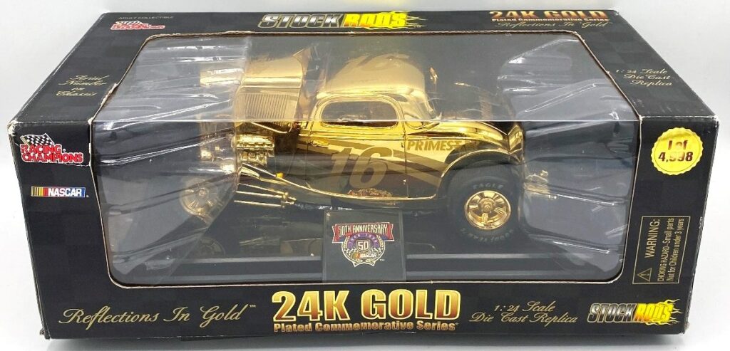 1998 Primestar #16 Nascar 50th Ann (StockRods 24k) 1-24 scale) (4)