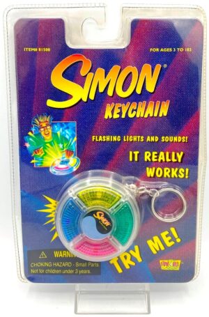 1998 Vintage Simon Electronic Keychain (1)