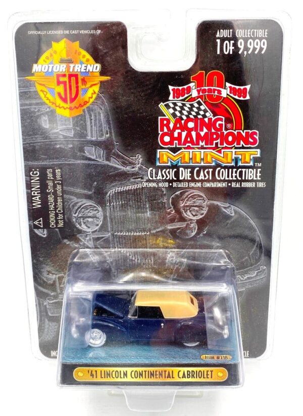 1999 Motor Trend 50th Ann MINT Series ('41 Lincoln) (2)
