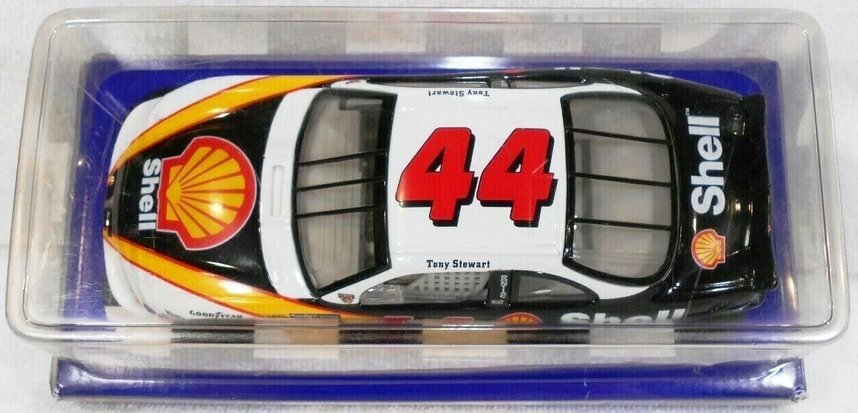 1996 NASCAR DRIVER TONY STEWART SHELL CAR # 44 BOOSTER License Plate 