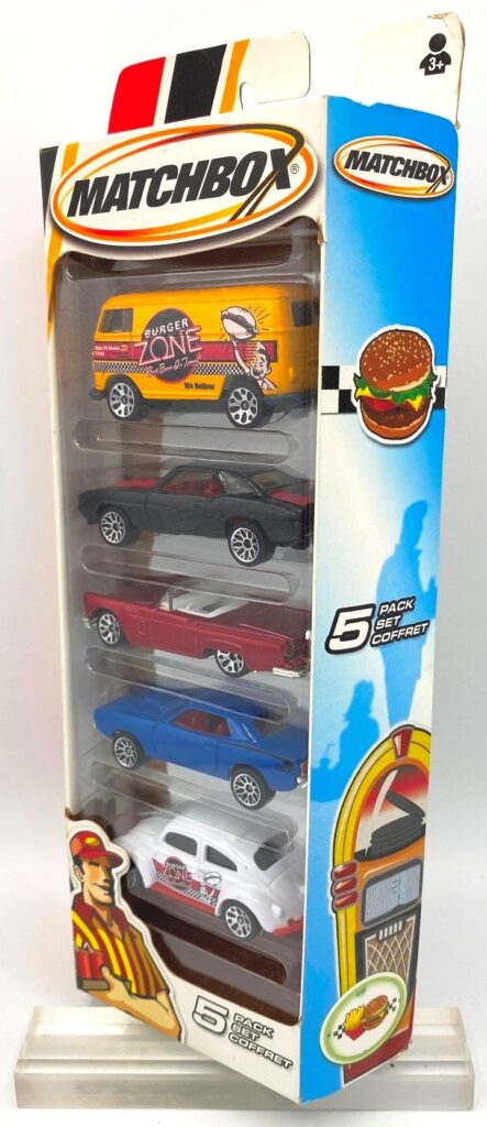 2004 Matchbox Burger ZONE (5 Pack Set Coffret) (3)