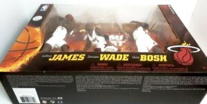 2011 Miami Heat Exclusive 3-Pack L. James, D. Wade & C. Bosh-1