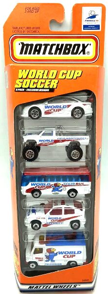 World Cup Soccer-France (Matchbox 5-Pack)-3