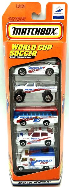 World Cup Soccer-France (Matchbox 5-Pack-4 World Cup Soccer-France (Matchbox 5-Pack-4