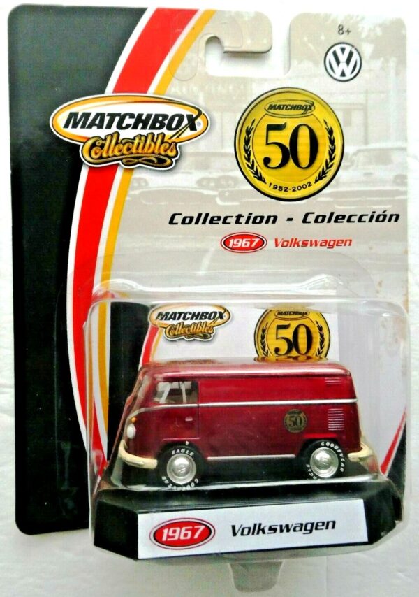 1967 Volkswagen Bus (Matchbox 50th Anniversary) Red (6) 1967 Volkswagen Bus (Matchbox 50th Anniversary) Red (6)