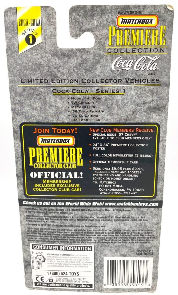 1998 '56 Ford Pick-Up Limited Edition Coca-Cola Series-1 (6)