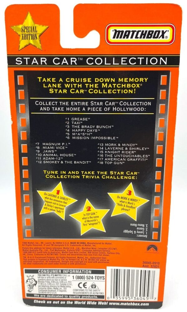 1998 Laverne n Shirley Shotz Brewery Van Special Edition (6)