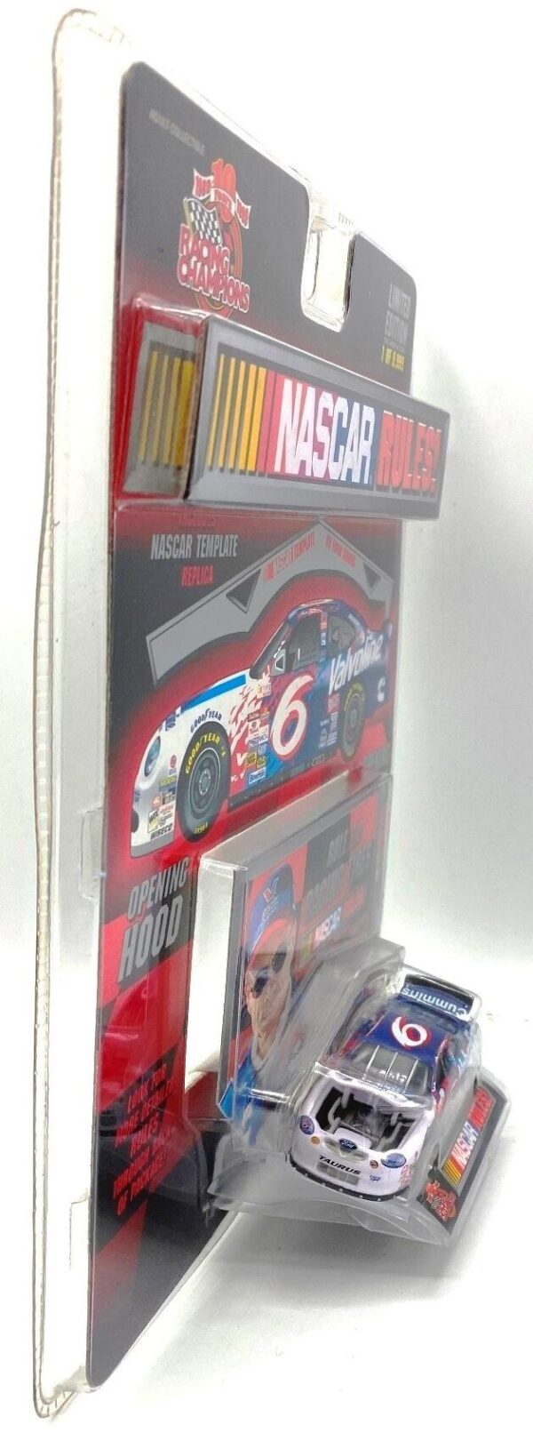 1999 Nascar Rules! ('99 Ford Taurus) Valvoline #6 Ltd Ed (7)