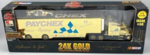 1999 Reflection In Gold Transporter with Stock Car #11 Paychex (1)