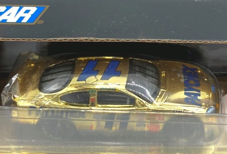 1999 Nascar Reflections In Gold Edition Brett Bodine #11 Paychex