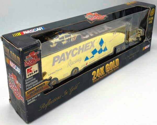 1999 Reflection In Gold Transporter with Stock Car #11 Paychex (7)