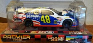 2002 Jimmie Johnson Lowes Power of Pride Chrome Chase Car 1 of 1500 