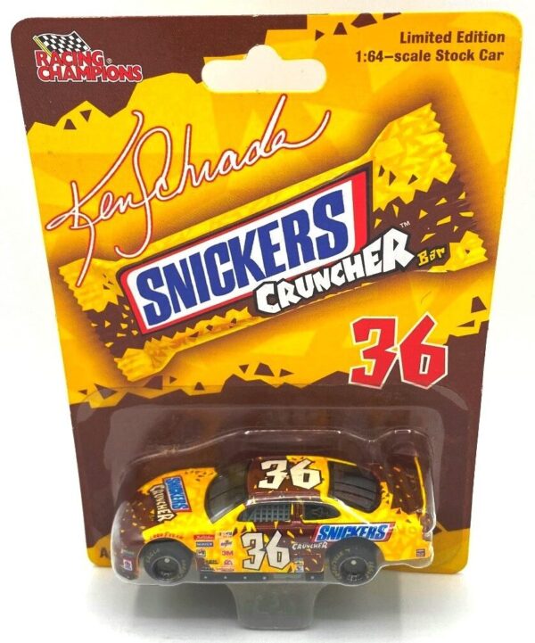 2002 Ken Schrader #36 Snickers Cruncher Bar (“Exclusive Limited Edition) (1) 2002 Ken Schrader #36 Snickers Cruncher Bar (“Exclusive Limited Edition) (1)