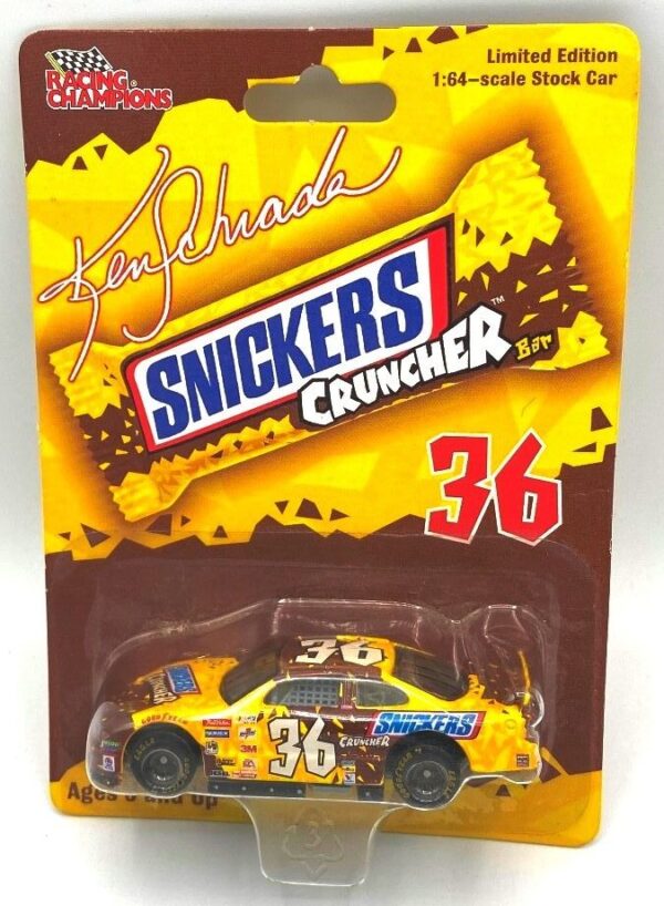 2002 Ken Schrader #36 Snickers Cruncher Bar (“Exclusive Limited Edition) (2) 2002 Ken Schrader #36 Snickers Cruncher Bar (“Exclusive Limited Edition) (2)