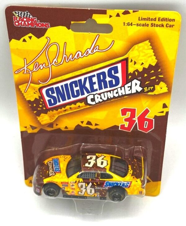 2002 Ken Schrader #36 Snickers Cruncher Bar (“Exclusive Limited Edition) (3) 2002 Ken Schrader #36 Snickers Cruncher Bar (“Exclusive Limited Edition) (3)