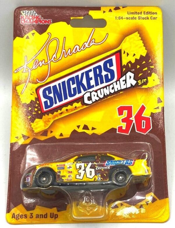 2002 Ken Schrader #36 Snickers Cruncher Bar (“Exclusive Limited Edition) (6) 2002 Ken Schrader #36 Snickers Cruncher Bar (“Exclusive Limited Edition) (6)