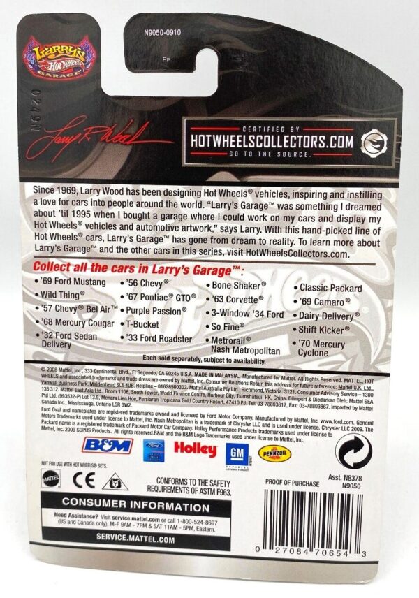 2009 '67 Pontiac GTO (Larry's Garage Real Riders Card #6-20) (9)