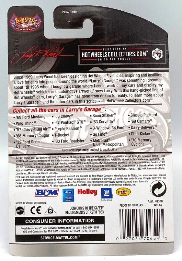 2009 '68 Mercury Cougar (Larry's Garage Real Riders Card #13-20) (10) 2009 '68 Mercury Cougar (Larry's Garage Real Riders Card #13-20) (10)