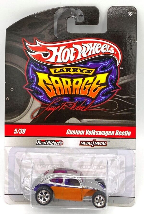2009 Custom Volkswagen Beetle (Silver & Orange) Card #5-39 (1)