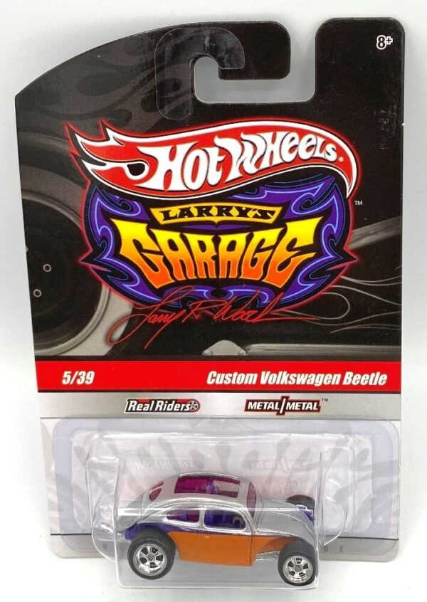 2009 Custom Volkswagen Beetle (Silver & Orange) Card #5-39 (2)