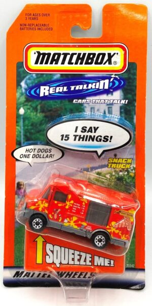Snack Truck Matchbox Real Talkin' Vehicles (1)