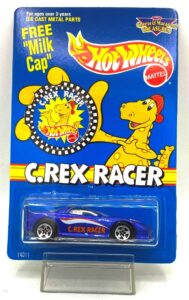 1995 Hotwheels Exclusive Kraft Cheese & Mac Treasures (C Rex Racer) (1)