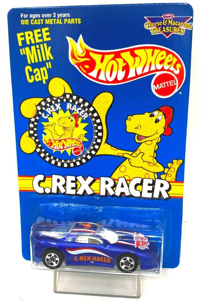 1995 Hotwheels Exclusive Kraft Cheese & Mac Treasures (C Rex Racer) (2)