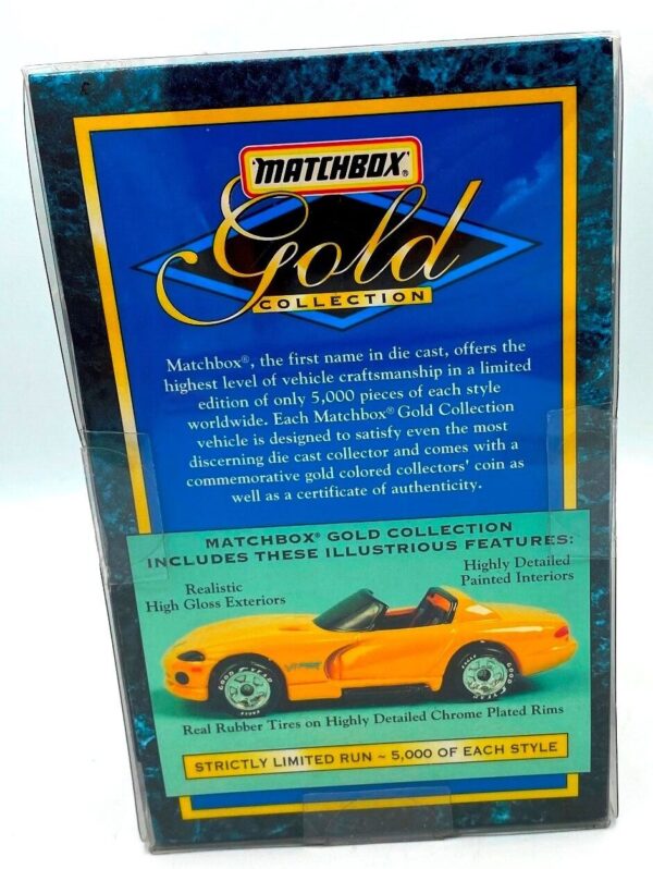 1996 Gold Lamborghini Diablo (Limited Edition) Matchbox (7)