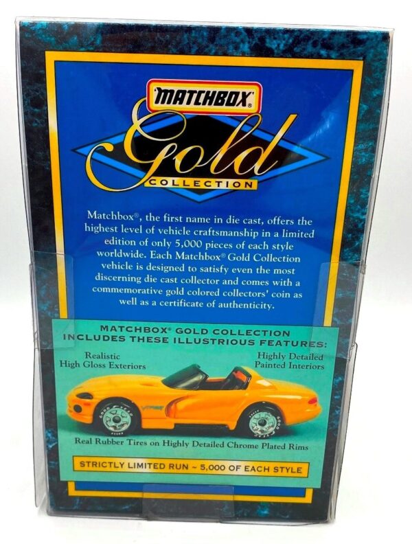 1996 Gold Mercedes 500SL (Limited Edition) Matchbox) (7)