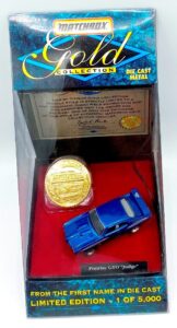 1996 Gold Pontiac GTO Judge (Limited Edition) Matchbox) (1)