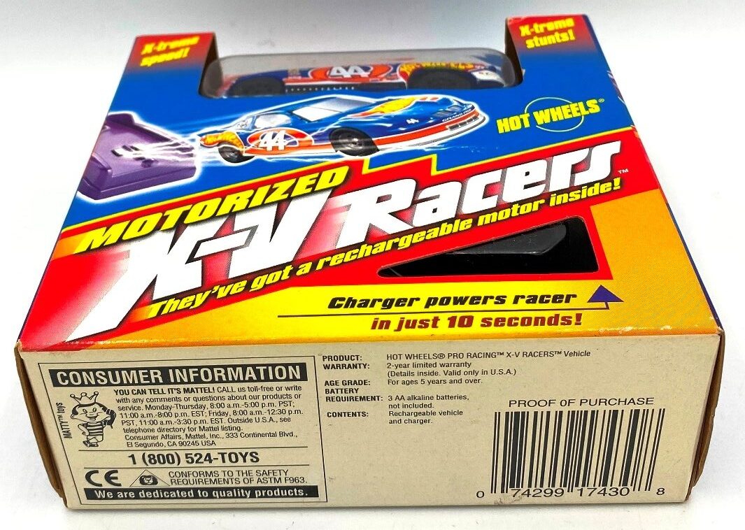 1996 Team Hotwheels Pro Racing (Motorized X-V Racers #44 Grand Prix) (7)