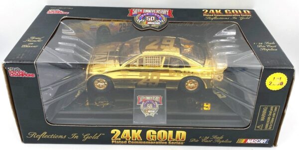 1998 DeWalt #29 Nascar 50th Ann (Reflections In Gold 24k) 1-24 scale) (3)