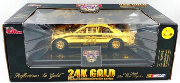 1998 DeWalt #29 Nascar 50th Ann (Reflections In Gold 24k) 1-24 scale) (5)