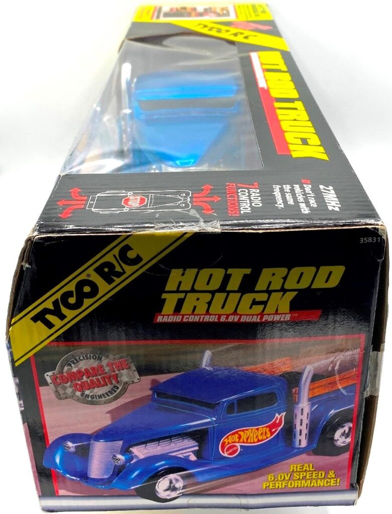 Tyco R/C Hot Rod Truck Radio Control 6.0 VDP 27 MHZ Mattel Wheels ...