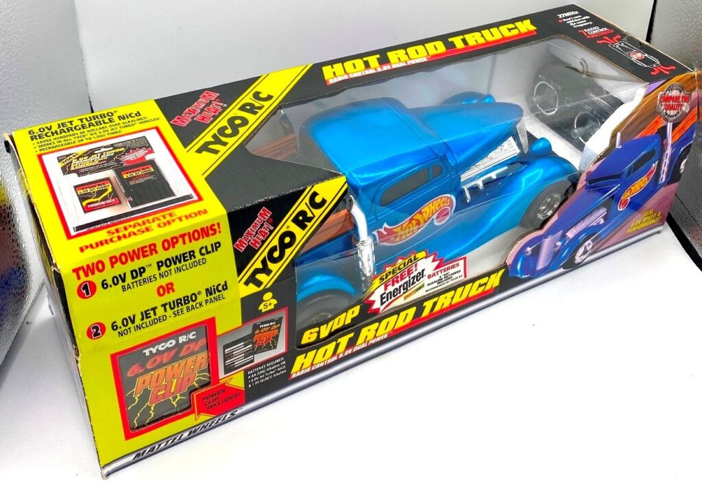 Tyco R/C Hot Rod Truck Radio Control 6.0 VDP 27 MHZ Mattel Wheels ...