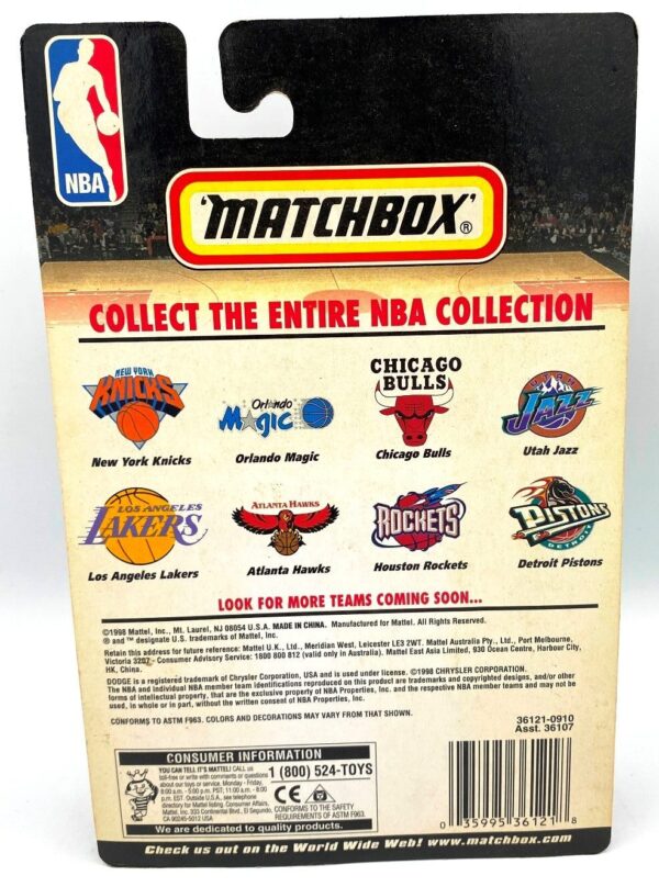 1998 NBA Collection (Houston Rockets) Dodge Viper (4) 1998 NBA Collection (Houston Rockets) Dodge Viper (4)
