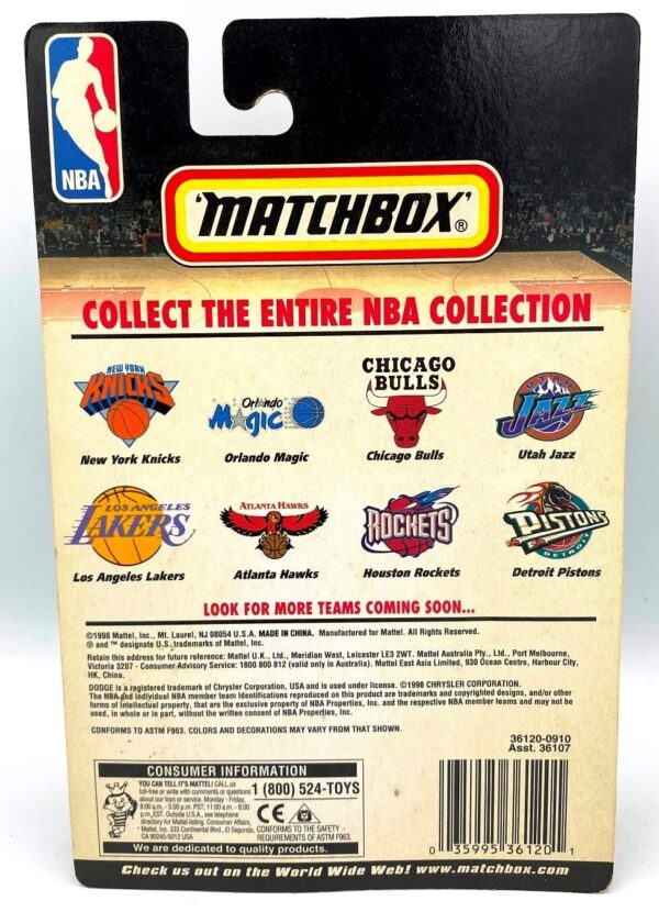 1998 NBA Collection (New York Knicks) Dodge Viper (4)