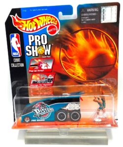 1998 Hotwheels Pro Show Diecast Bus Team Pack ("Detroit Pistons") (1)