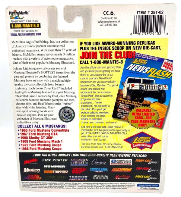 1999 (1965 Mustang Convertible) Mustang Illustrated (8) 1999 (1965 Mustang Convertible) Mustang Illustrated (8)