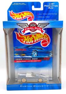 1999 Final Run Custom Corvette (Hotwheels Retiring Models Card #10 of 12) (1)